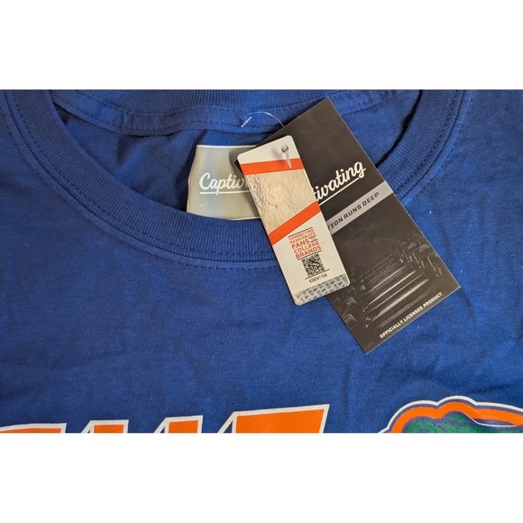 Florida Gators "The Swamp" Blue Long Sleeve Shirt Men's Size XL by Captivating - Picture 6 of 10